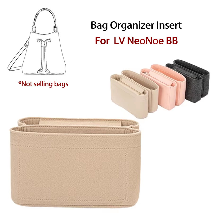 Makeup - สำหรับกระเป๋า LV Neonoe BB Bucket แผ่นจัดระเบียบด้านในทำจากผ้าสักหลาด