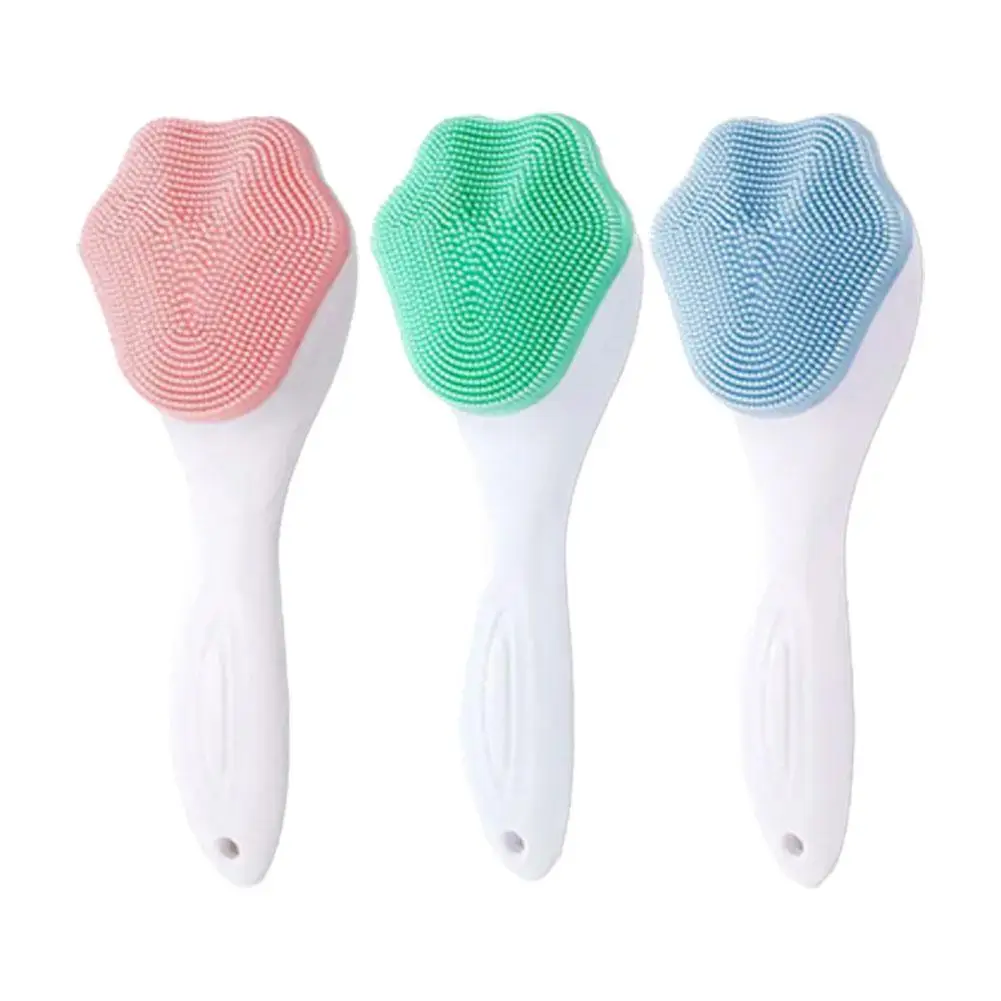 Silicone Face Scrubber Electric - แปรงทำความสะอาดผิวหน้าซิลิโคน, อุปกรณ์ขัดผิวหน้าแบบใช้มือ ช่วยผลัดเซลล์ผิว ลดสิวหัวดำ สิวอุดตัน และทำความสะอาดรูขุมขนอย่างล้ำลึก,