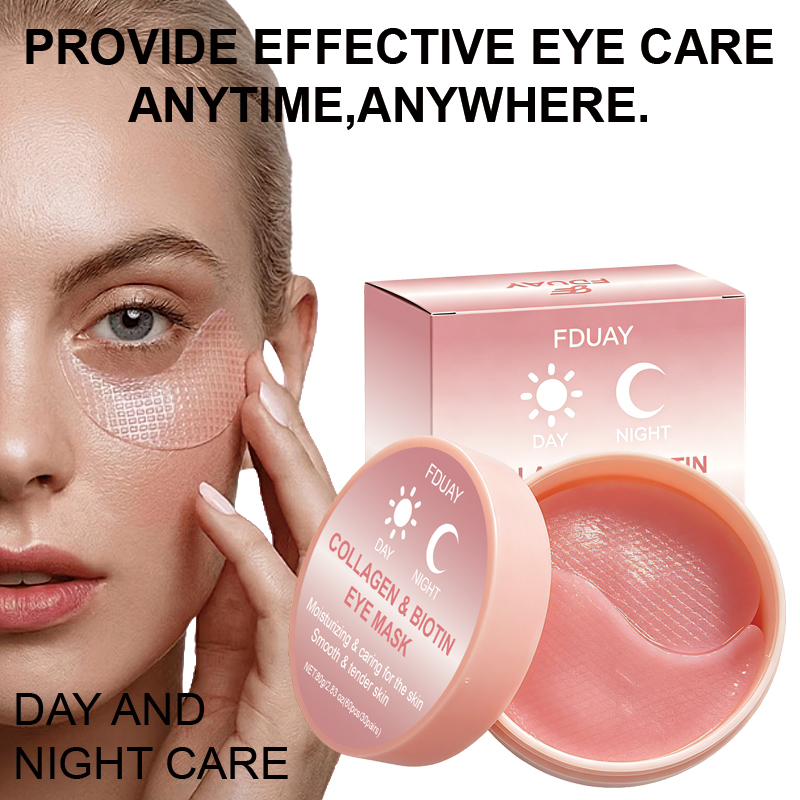 Collagen Under Eye Patches - FDUAY ไบโอติน คอลลาเจน ดูอัลเอฟเฟค อายแพทช์ 30