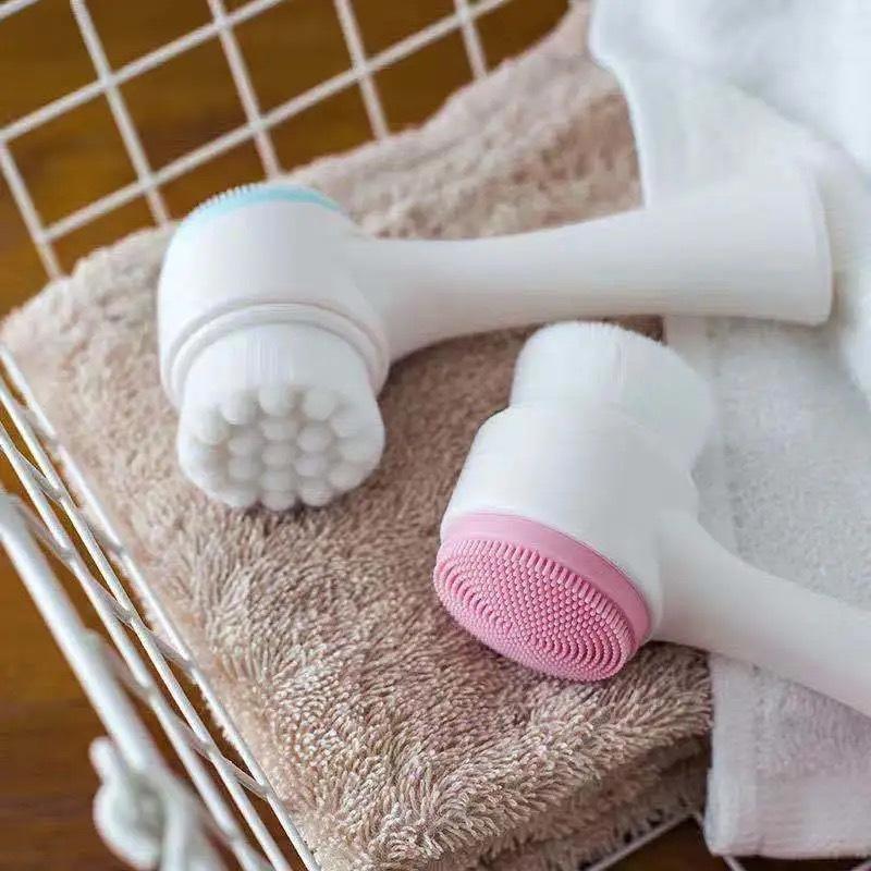 แปรงทำความสะอาดผิวหน้าซิลิโคน  - Silicone Face Scrubber Electric บทวิจารณ์และราคา