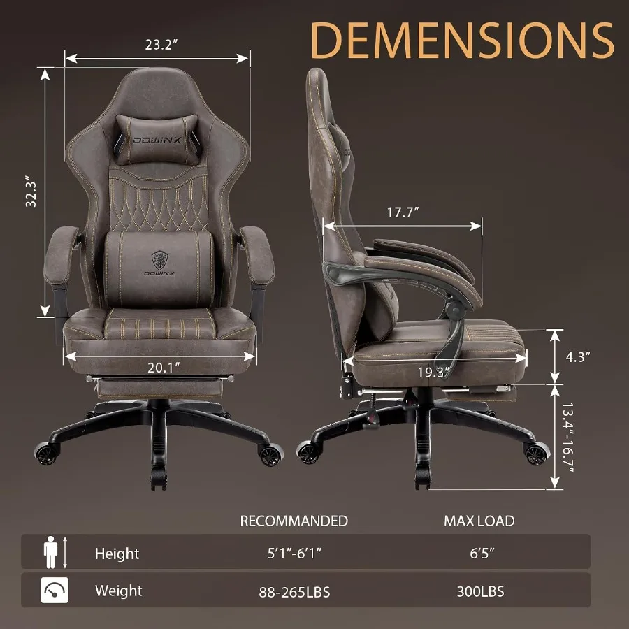 เก้าอี้เกมมิ่งสำหรับผู้ใหญ่และ - Massage บทวิจารณ์และราคา
