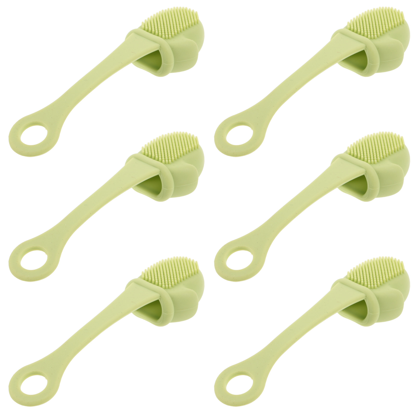 แปรงล้างหน้าซิลิโคน 6 ชิ้น สำห - Silicone Face Scrubber Electric บทวิจารณ์และราคา