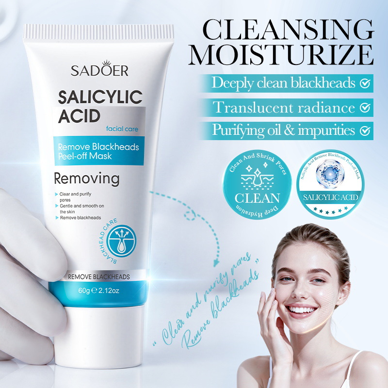 มาส์กผลัดเซลล์ผิวหน้าที่มีส่วน - Salicylic Acid Blackhead Remover บทวิจารณ์และราคา