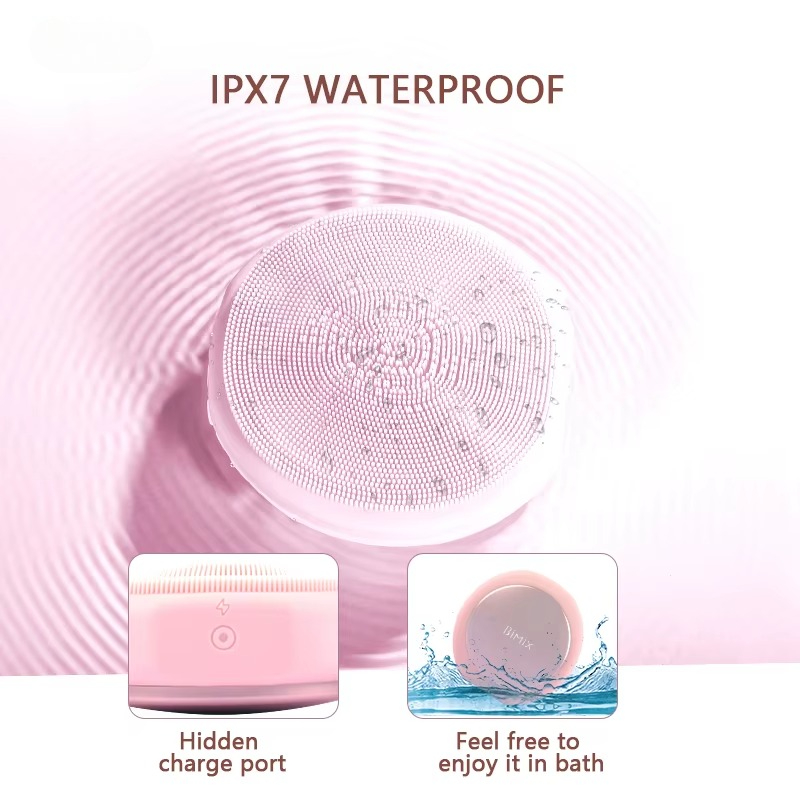 แปรงทำความสะอาดผิวหน้าซิลิโคนร - Silicone Face Scrubber Electric บทวิจารณ์และราคา