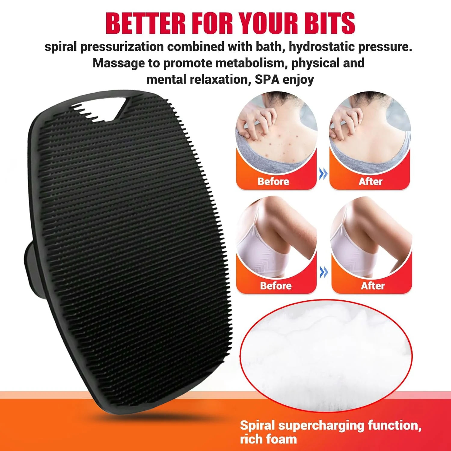 แปรงอาบน้ำนวดแบบใหม่ แปรงอาบน้ - Silicone Face Scrubber Electric บทวิจารณ์และราคา
