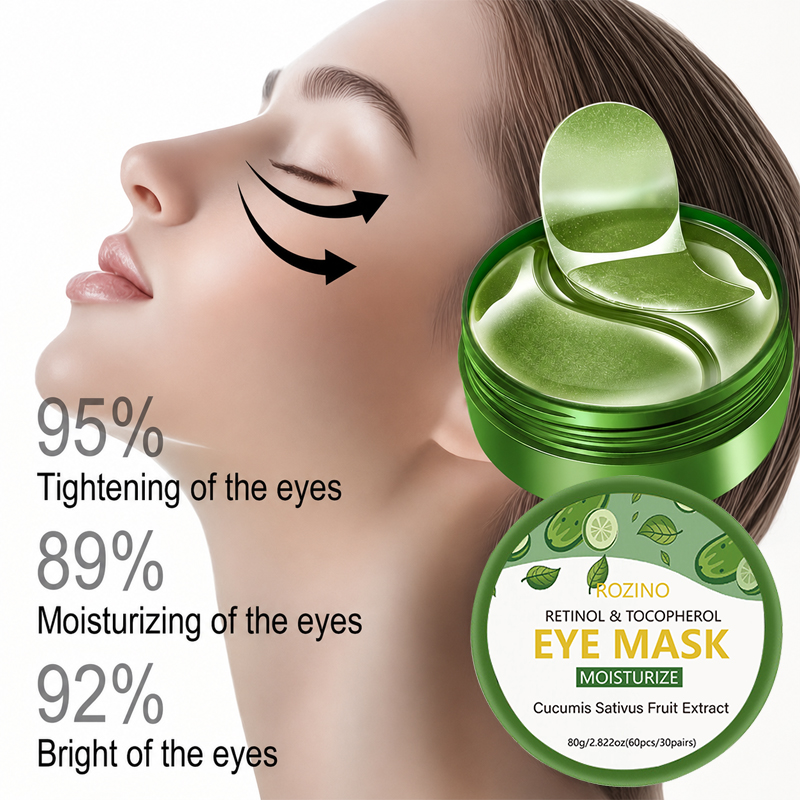 30 คู่ มาสก์ใต้ตาแตงกวาสูตรเรต - Collagen Under Eye Patches บทวิจารณ์และราคา