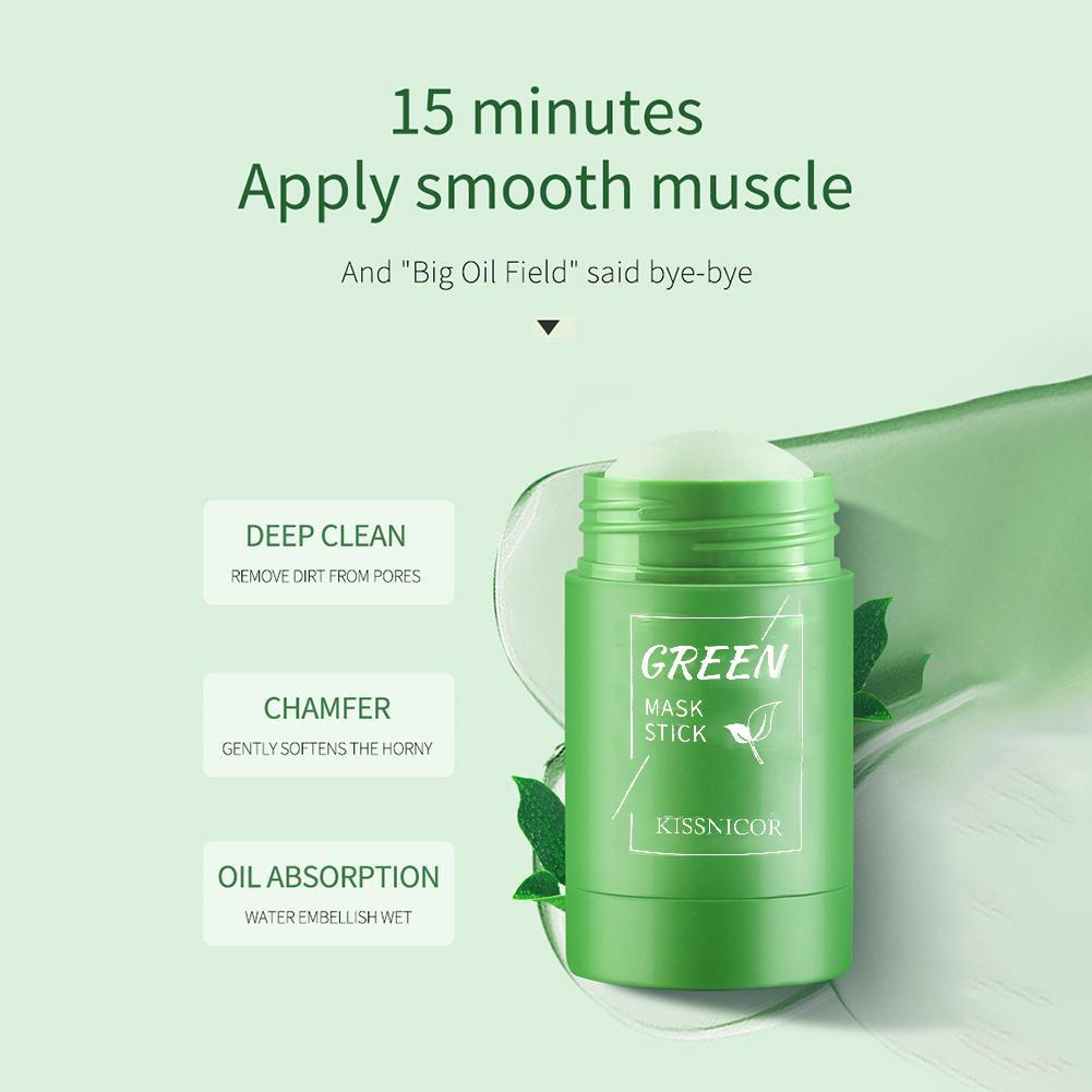 1/5PCS มาส์กชาเขียวแบบแท่ง มาส - Green Tea Cleansing Clay Mask บทวิจารณ์และราคา