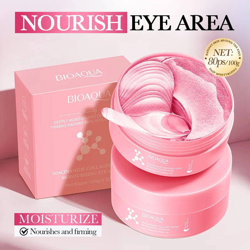 80 ชิ้น มาสก์ใต้ตาไนอะซินาไมด์ - Collagen Under Eye Patches บทวิจารณ์และราคา