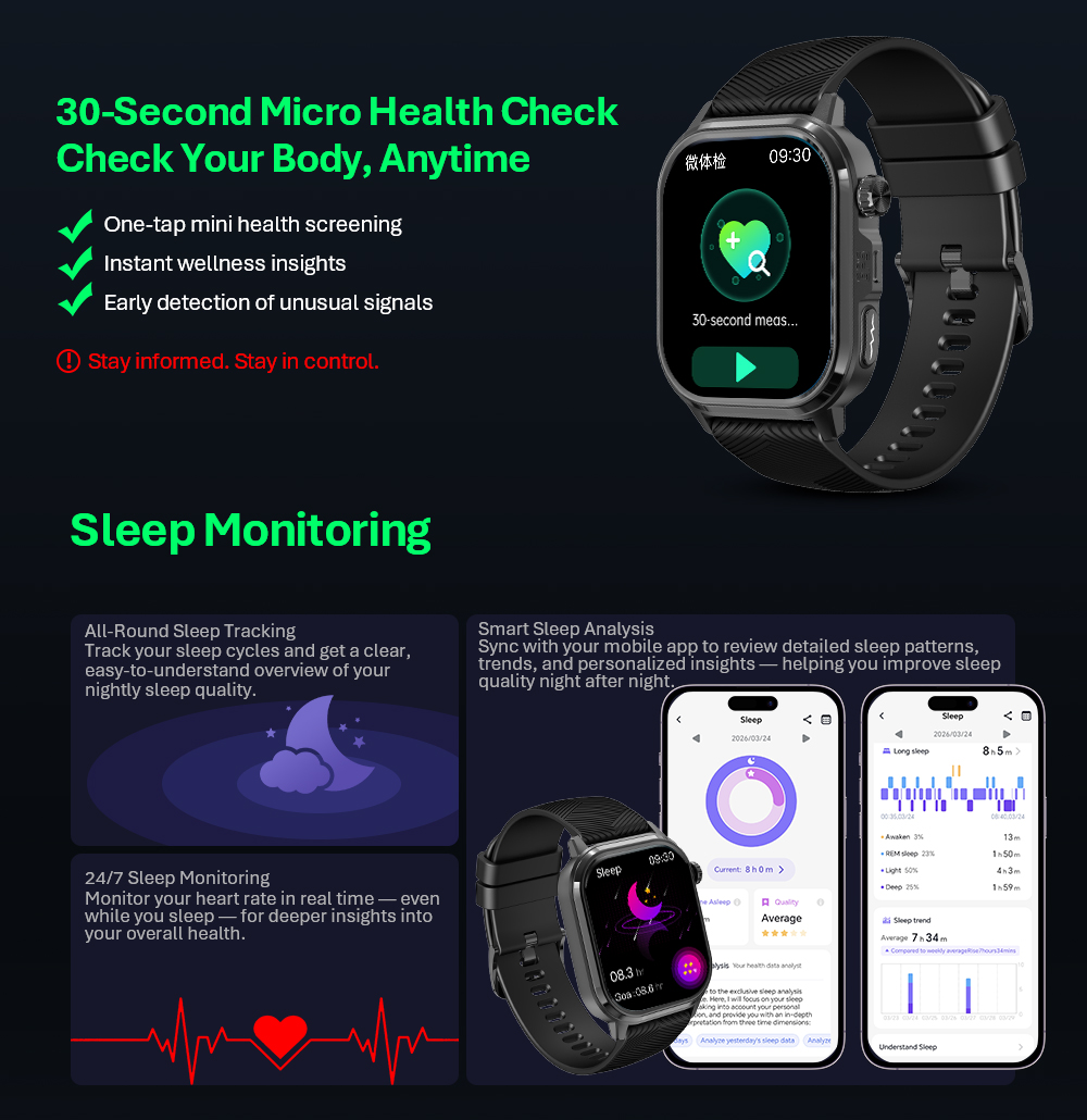 VALDUS CARDIGO สมาร์ทวอทช์ตรวจ - Health Monitors บทวิจารณ์และราคา