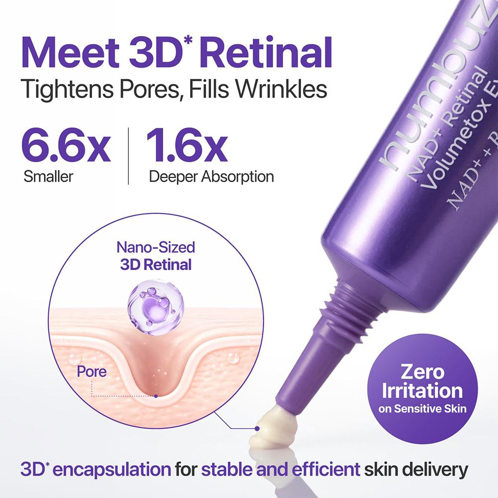 ชุดบำรุงรอบดวงตา 3 ชิ้น NAD+ เ - Retinol Anti Wrinkle Cream บทวิจารณ์และราคา
