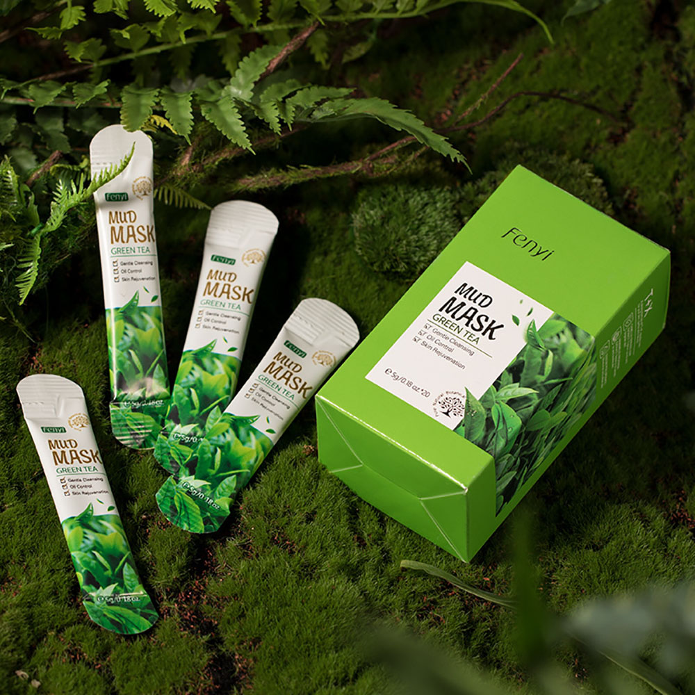 เฟนยี่ มาสก์โคลนชาเขียว 5 กรัม - Green Tea Cleansing Clay Mask บทวิจารณ์และราคา